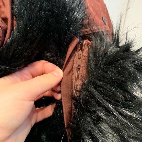 Burgundy Garage Parka❤️ - Picture 3 of 4